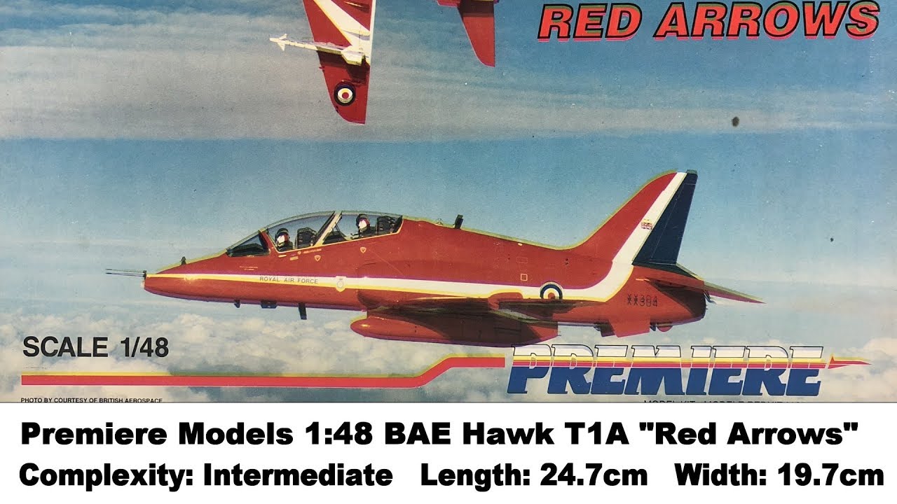 Premiere Models 1:48 BAE Hawk T1A 