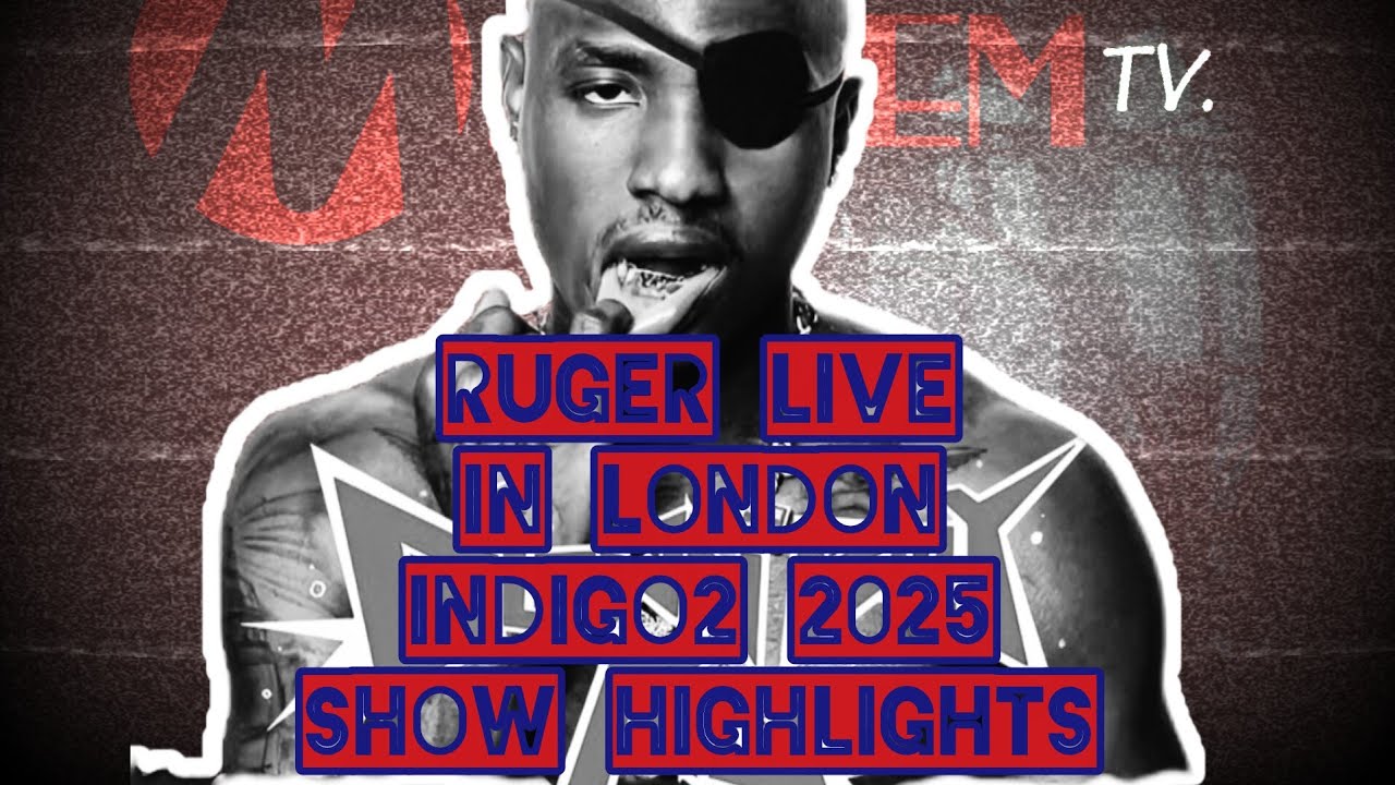 Ruger Live at Indigo2 London 2025 – Concert Highlights
