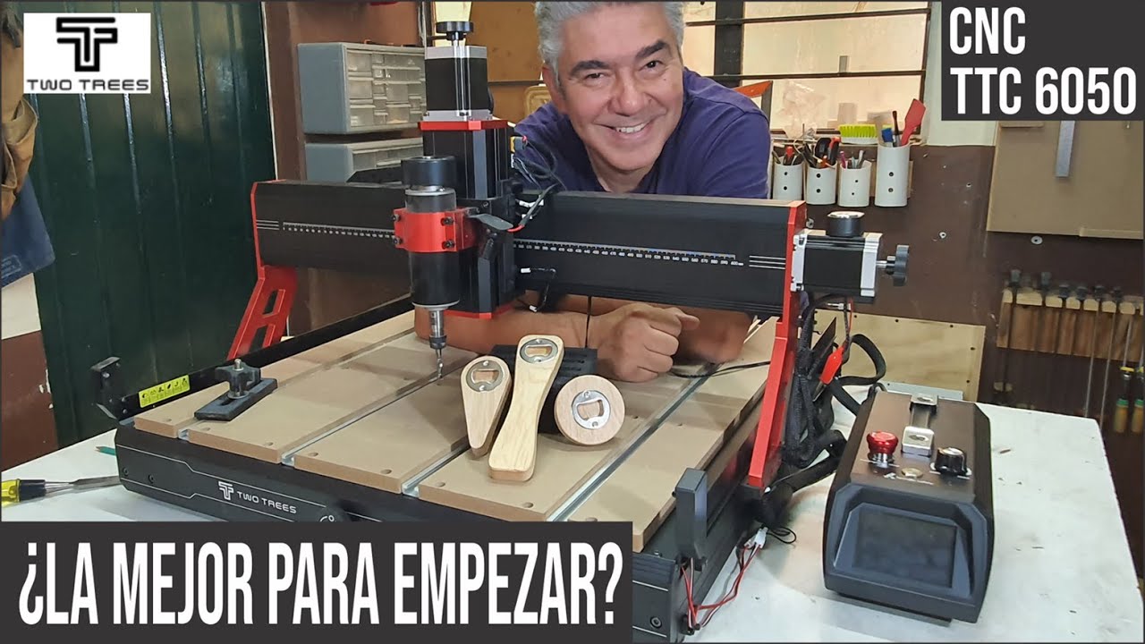 Maquina CNC TTC 6050 ¿LA MEJOR PARA EMPEZAR? Prueba y Análisis