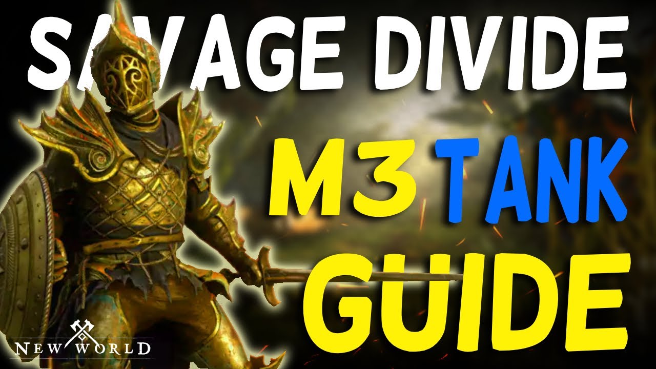 M3 GOLD SAVAGE DIVIDE TANK GUIDE - Full Build - Setup - Overview - Explanations - New World