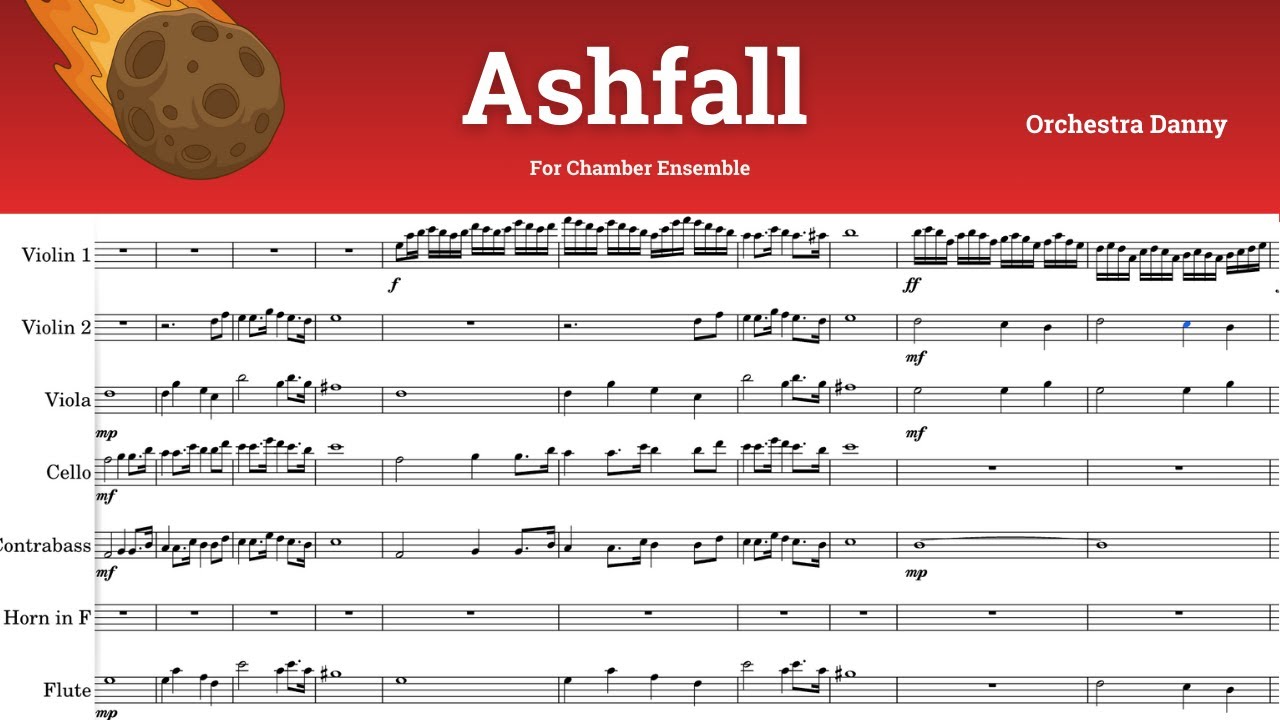 Ashfall | Orchestral Score Video