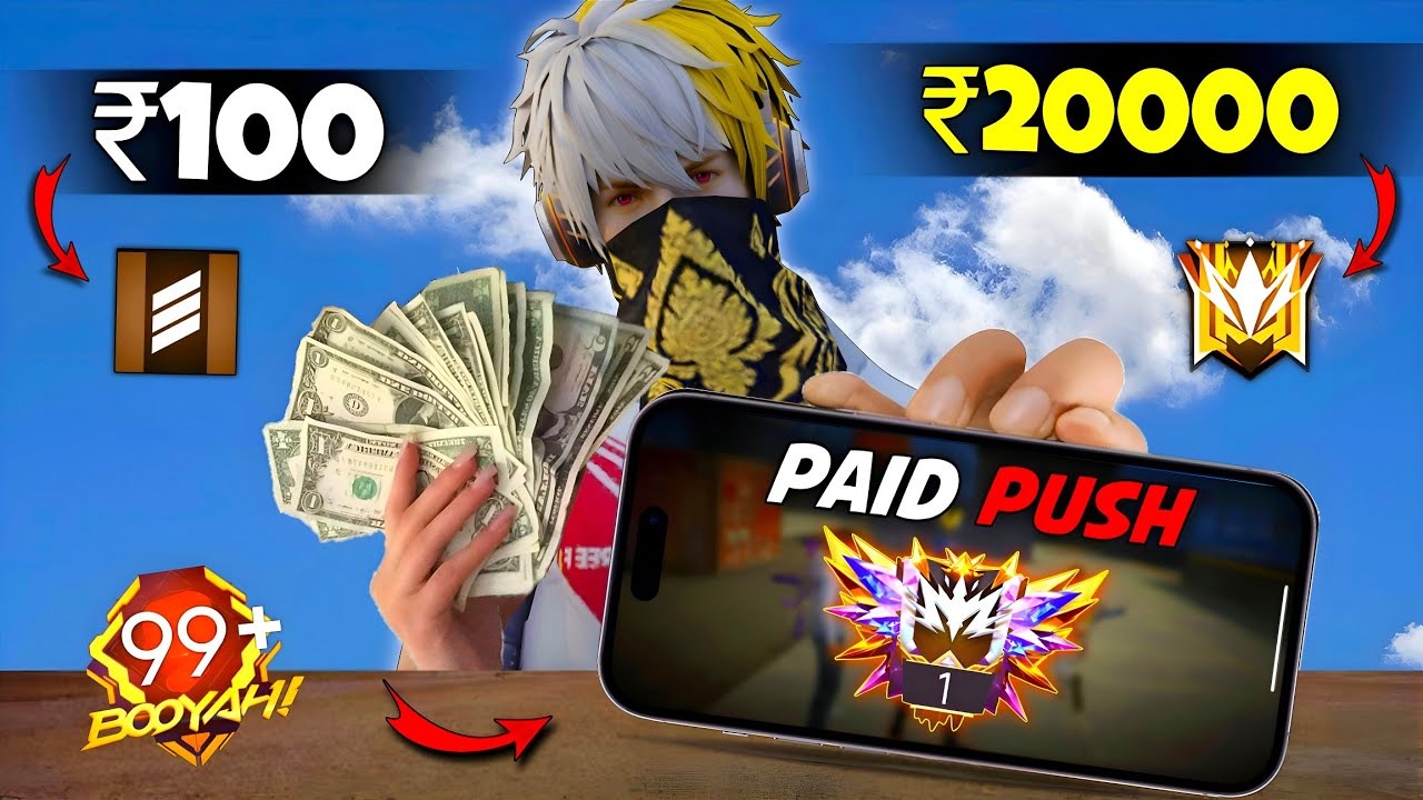 I OFFER PAID PUSH 🤑 SERVICE IN FREE FIRE 🔥 | GW SHUBH