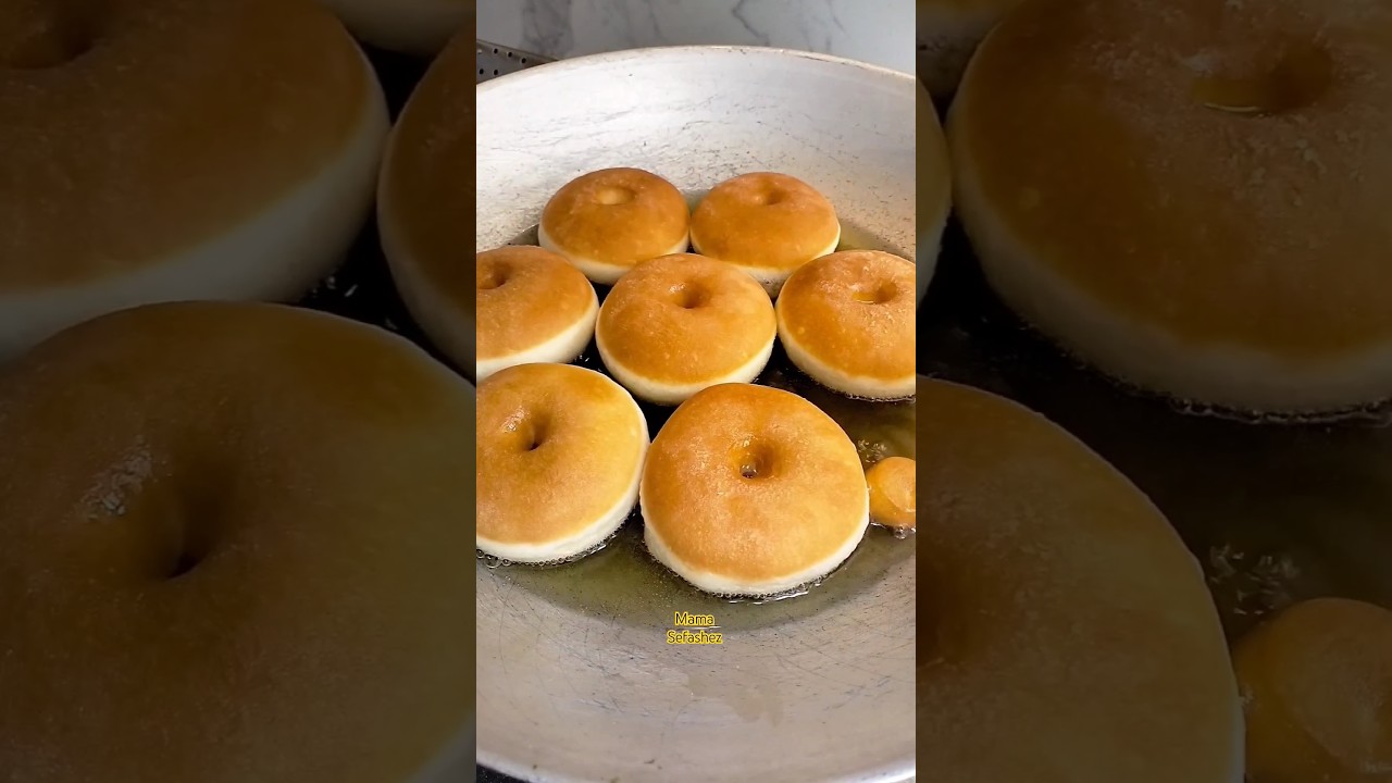 trik mencegah donat kempes setelah digoreng #donat #resepdonat #donatsusu #donatviral  #donatndeso