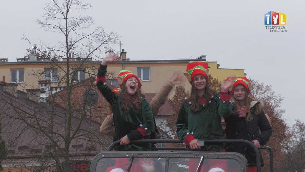 2022.12.04 - PARADA MIKOŁAJÓW PRZEJECHAŁA PRZEZ TARNOBRZEG