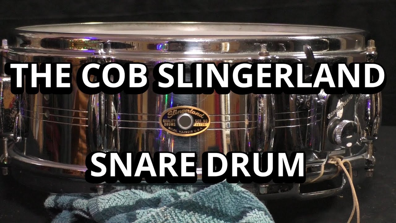 Slingerland COB clean up and playing