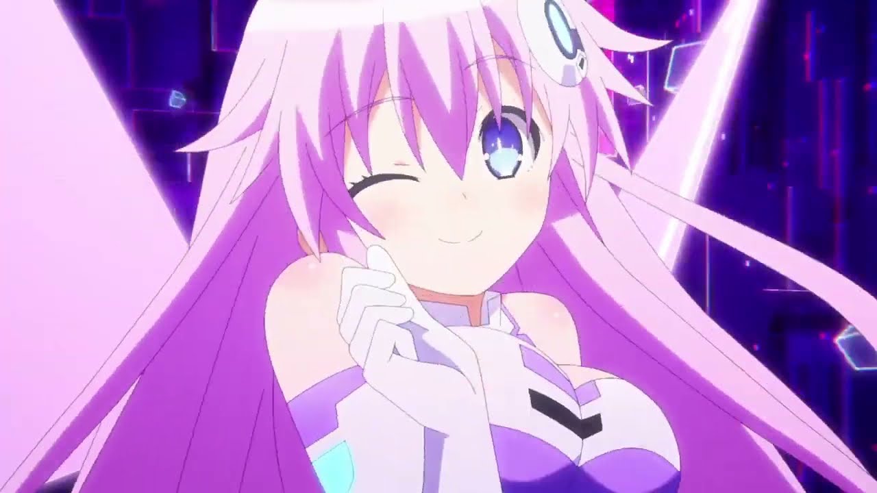Hyperdimension Neptunia - Nepgear/Purple Sister Transformation - Nep Nep Festival (OVA 2)