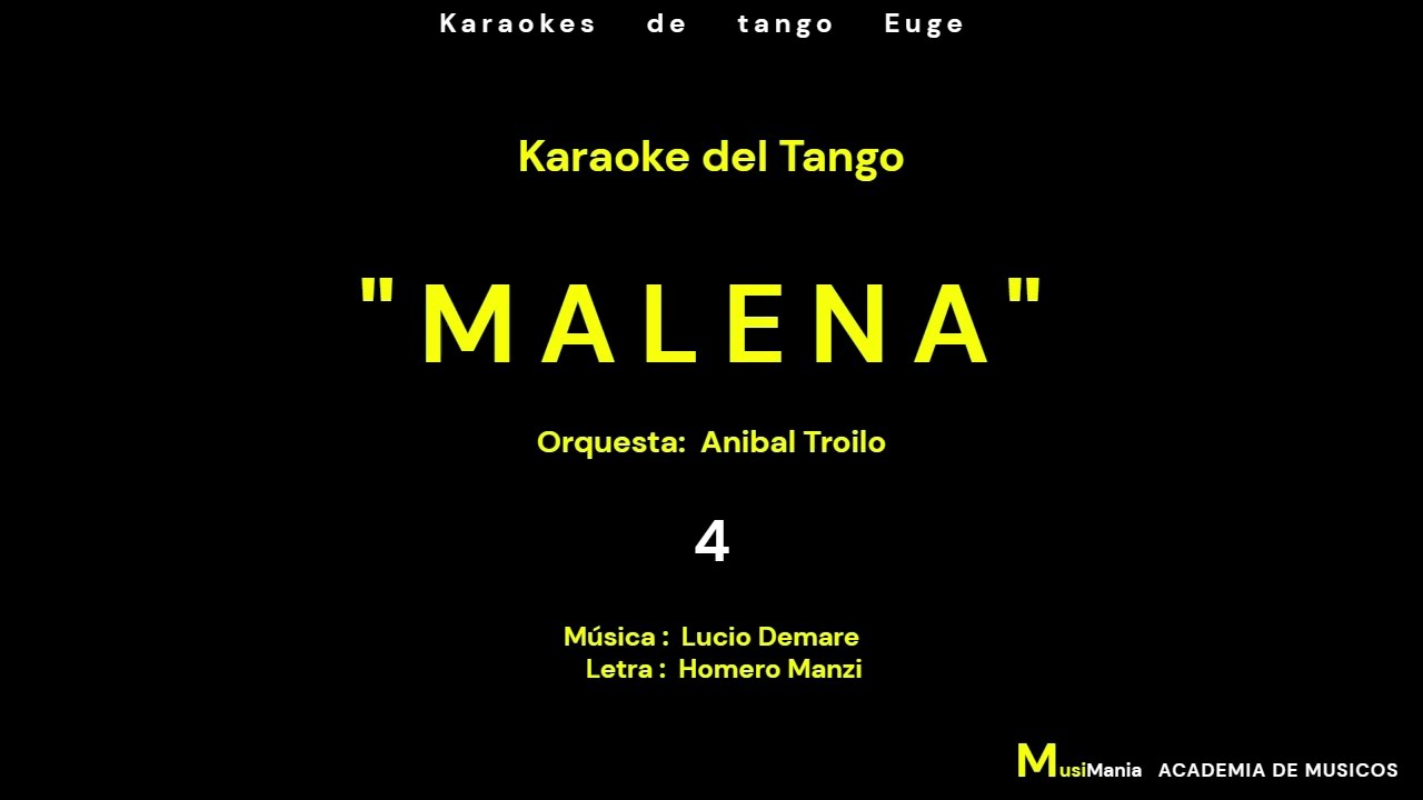 Karaoke del Tango   
