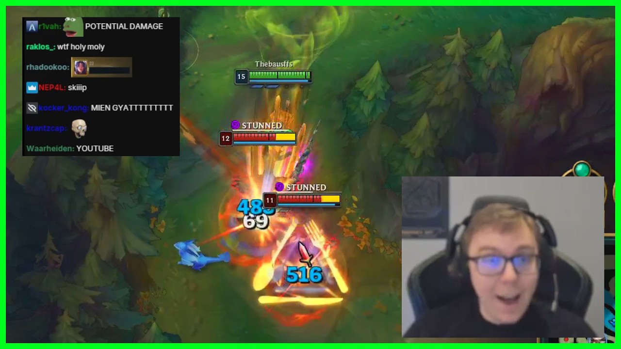 Thebausffs jest najlepszym graczem AP Irlandia... LoL Daily Moments Ep 3483