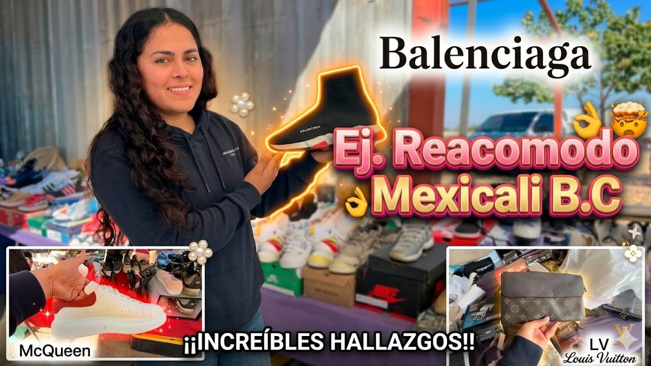 ENCONTRÉ marcas de diseñador  en el Tianguis de MEXICALI (Reacomodo ) a un súper precio!! 🏆 