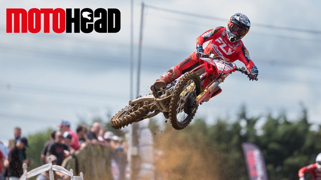 Conrad Mewse dominates Blaxhall! Double MX1 wins despite Injury | British Motocross Rd.3