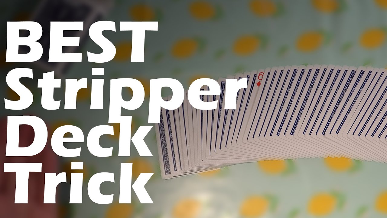 BEST Stripper Deck Magic Trick?!
