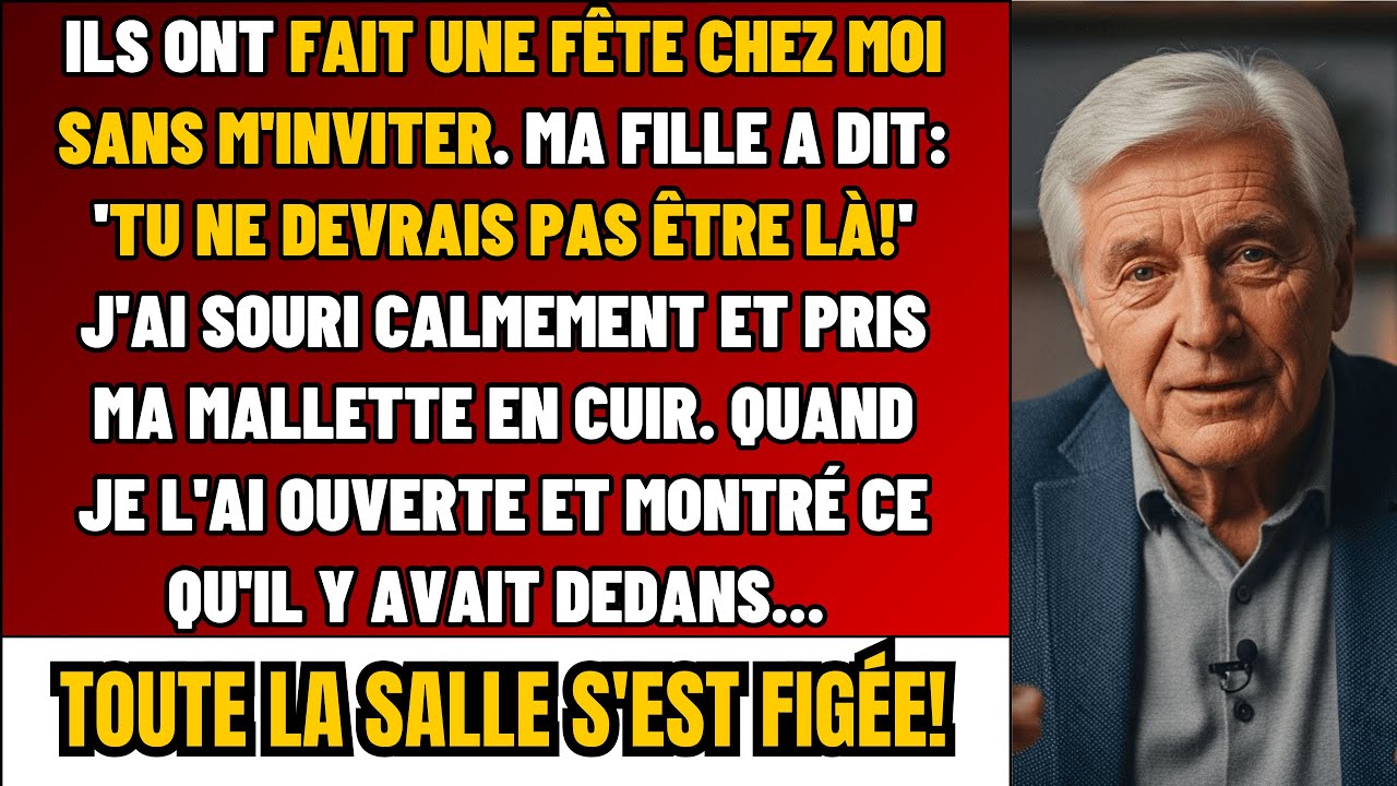 Mon Anniversaire, Ma Fille Et Son Mari Ont Organisé Une Fête Chez Moi SANS MOI —Alors J'ai RÉVÉLÉ...