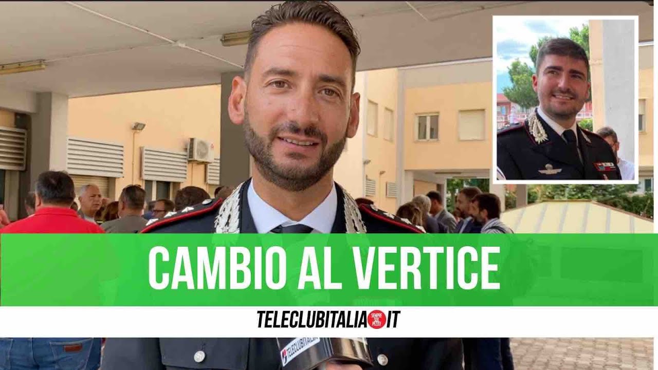 Capitano Coratza lascia la compagnia dei carabinieri di Giugliano: trasferito a Castello di Cisterna