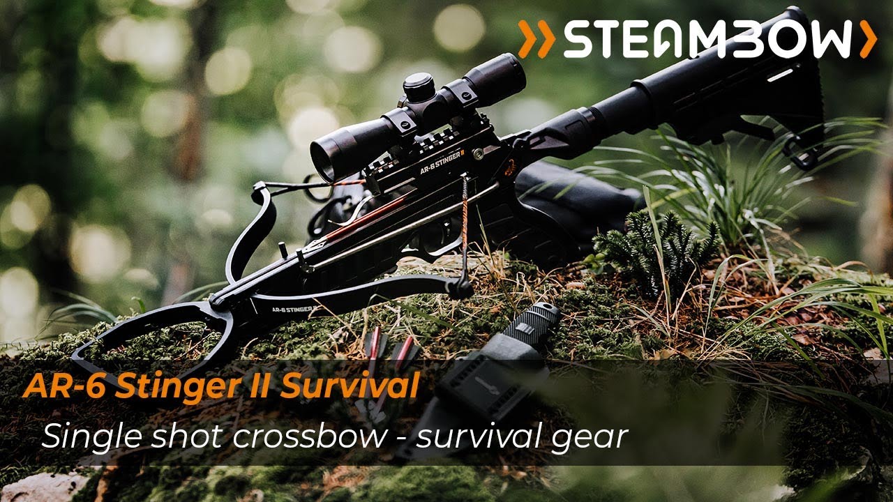 Steambow's newest AR-6 Stinger II: the Survival