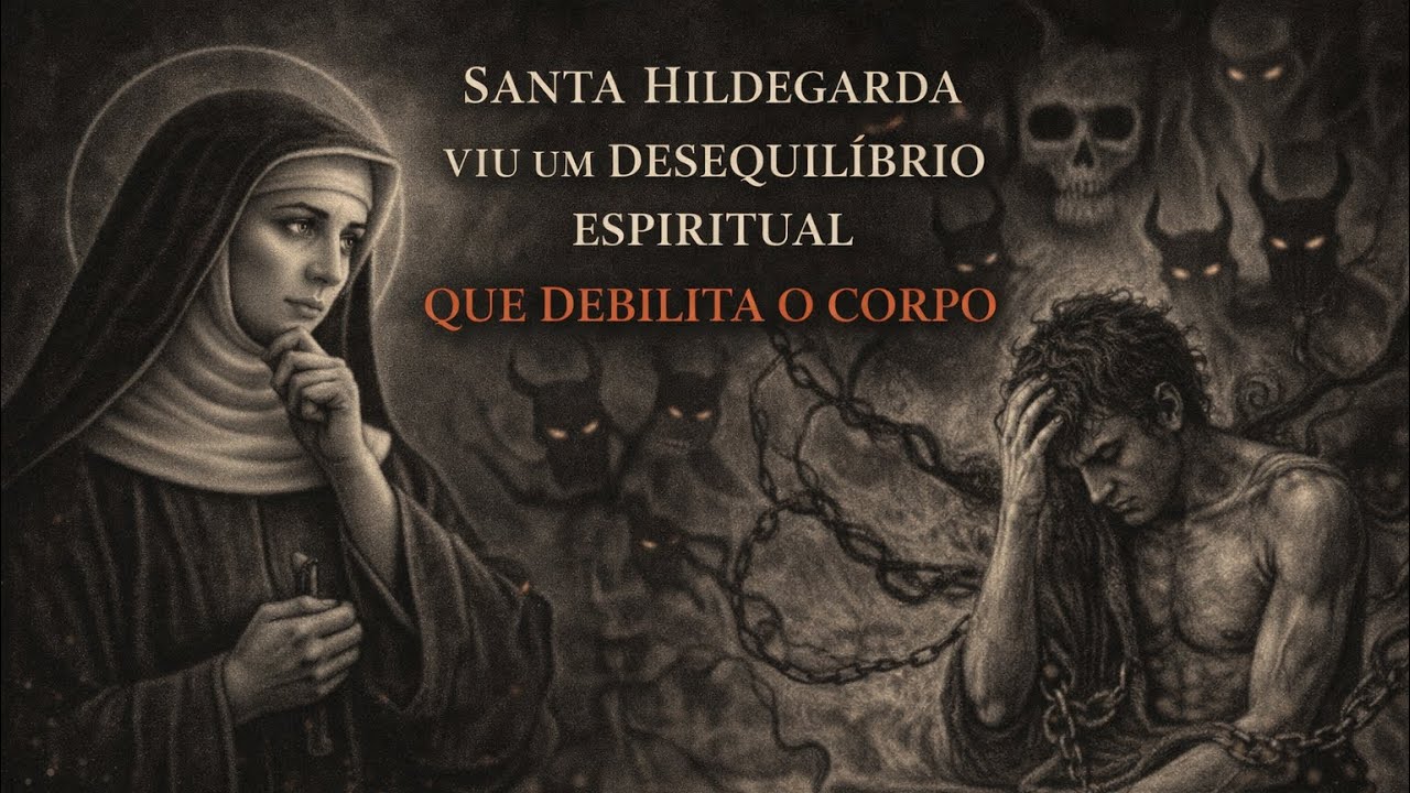 Santa Hildegarda Viu Um Desequilíbrio Espiritual Que Afeta Até o Corpo