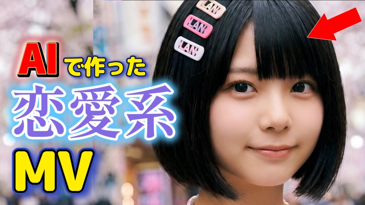 【AI】オリジナルミュージックビデオ『鉄板ラブソング』歌Seasmileシーズミル【AI・アイドル】
