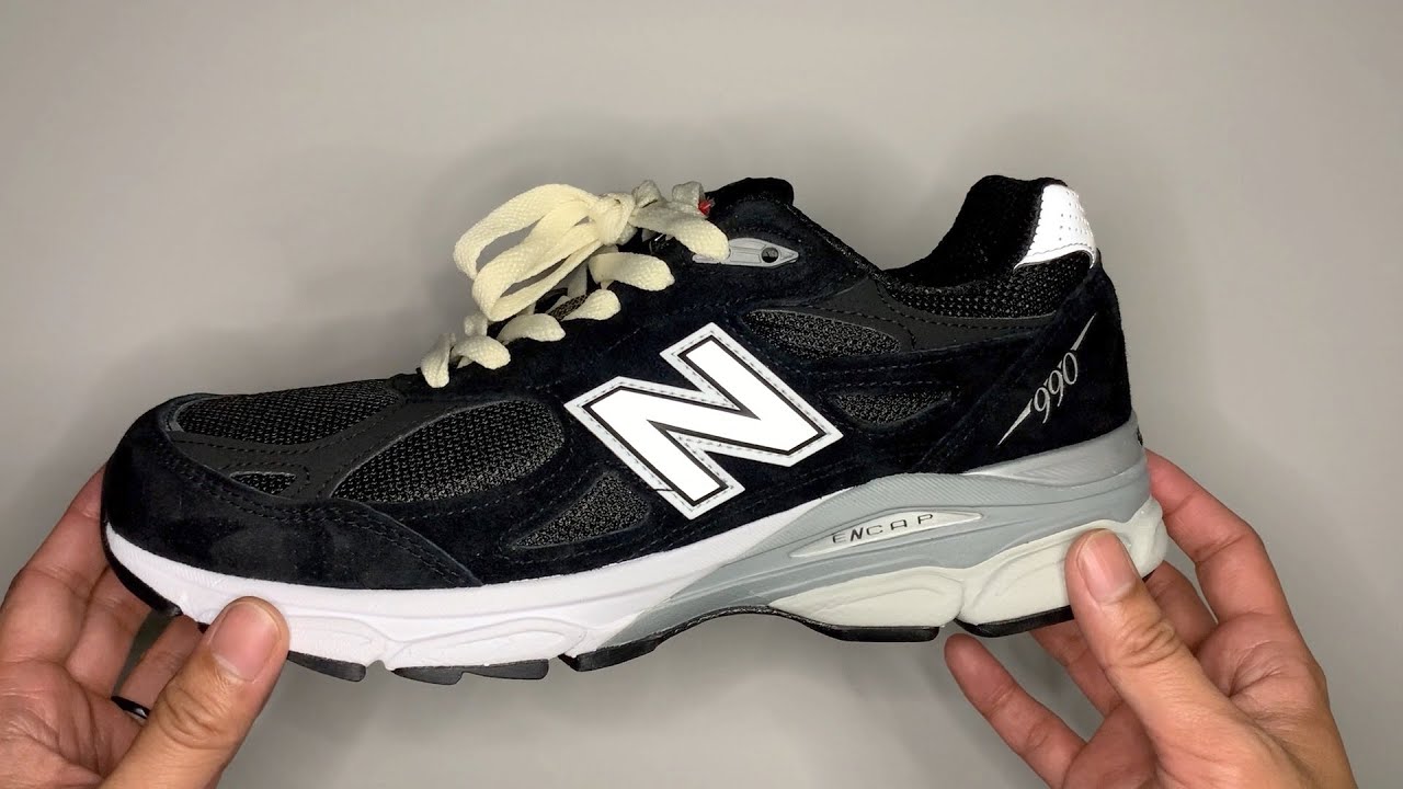 New Balance 990v3 Black White M990BS3