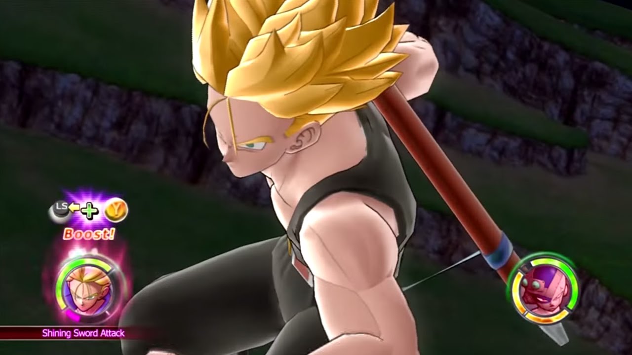 Dragonball: Raging Blast 2 - Sword Trunks Combo Montage