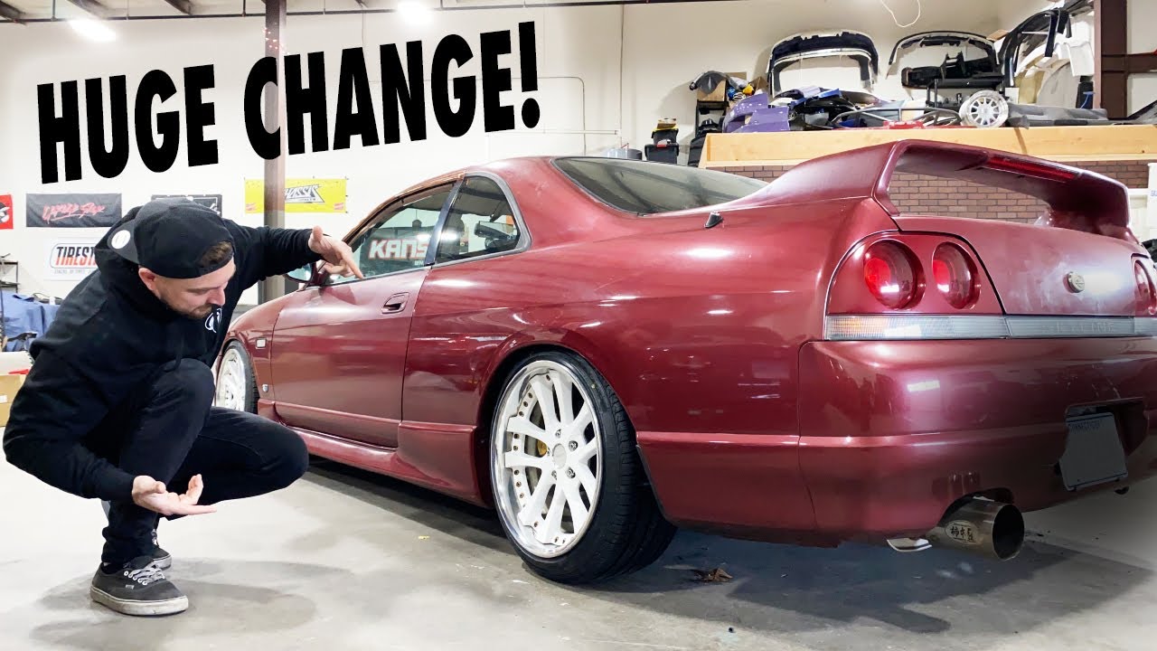 Мой R33 Skyline приобретает СОВЕРШЕННО НОВЫЙ ОБЛИК!
