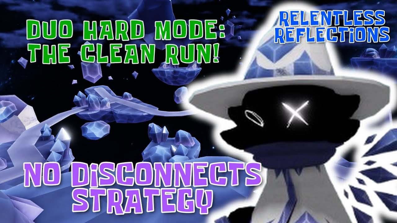 Duo RELENTLESS REFLECTIONS / No Disconnect Strat / Hard Mode Challenge / Roblox Tower Heroes