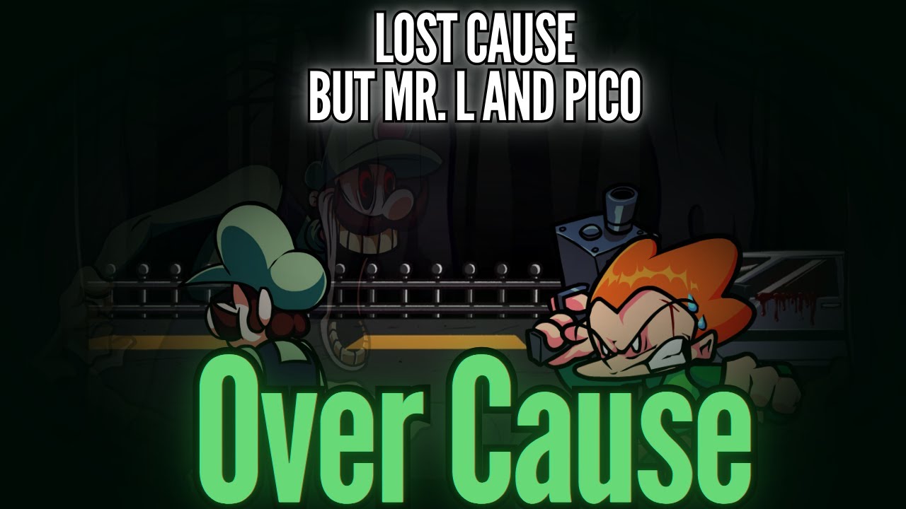 FNF vs Hypno's Lullaby V2 - Over Cause / Lost Cause | But Mr. L and Pico sings it