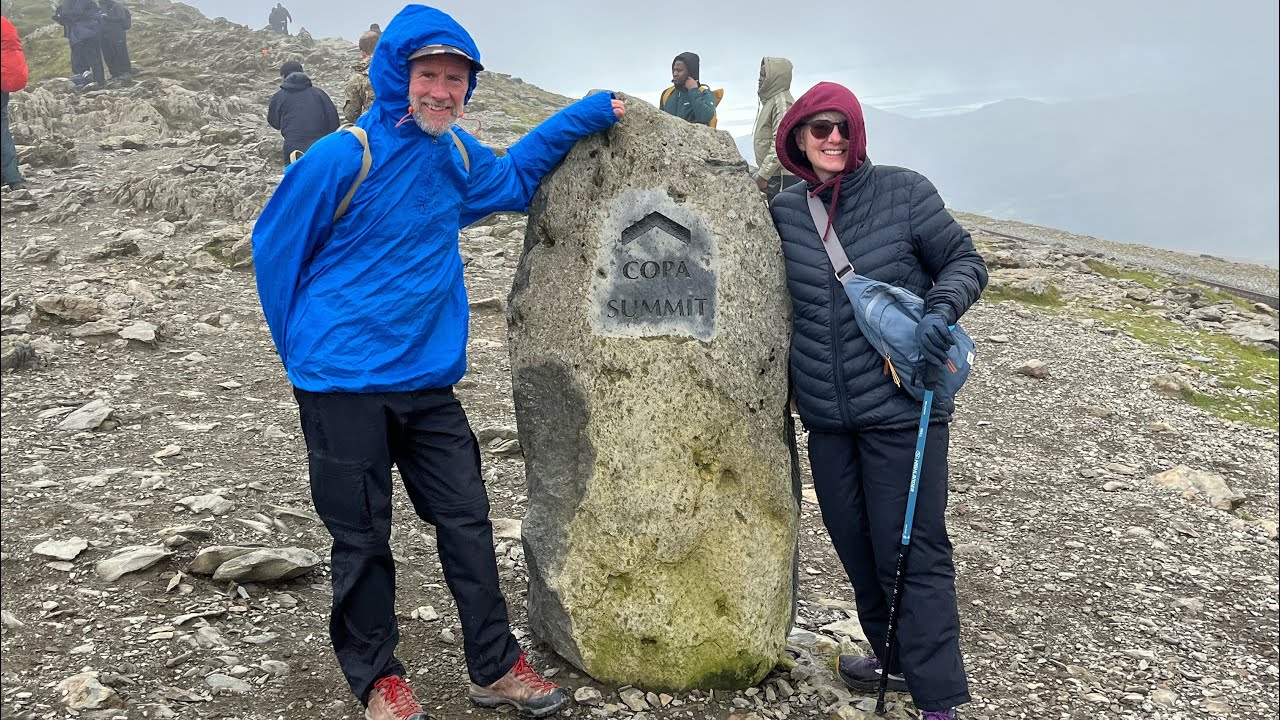 little trot down Snowdon!