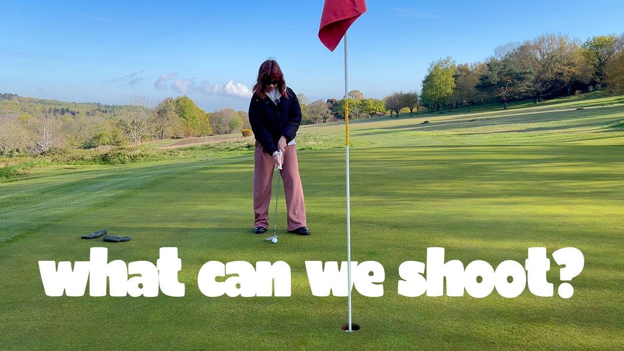 I let my girlfriend do all the putting...