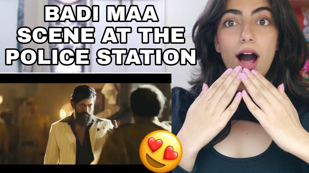 KGF CHAPTER 2 MASS 'BADI MA/ POLICE STATION' SCENE REACTION & REVIEW | YASH | BADI MAA