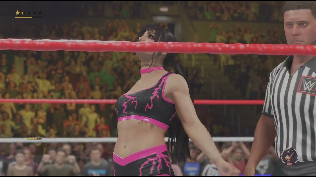 CCW House Show 3rd Match: Womens Tag Team Titles chemical X Vs Triangle of madness