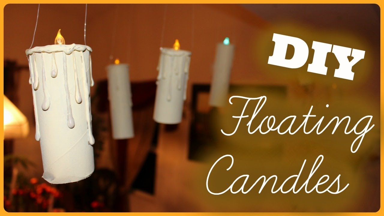 DIY Floating Candles *Harry Potter inspired*