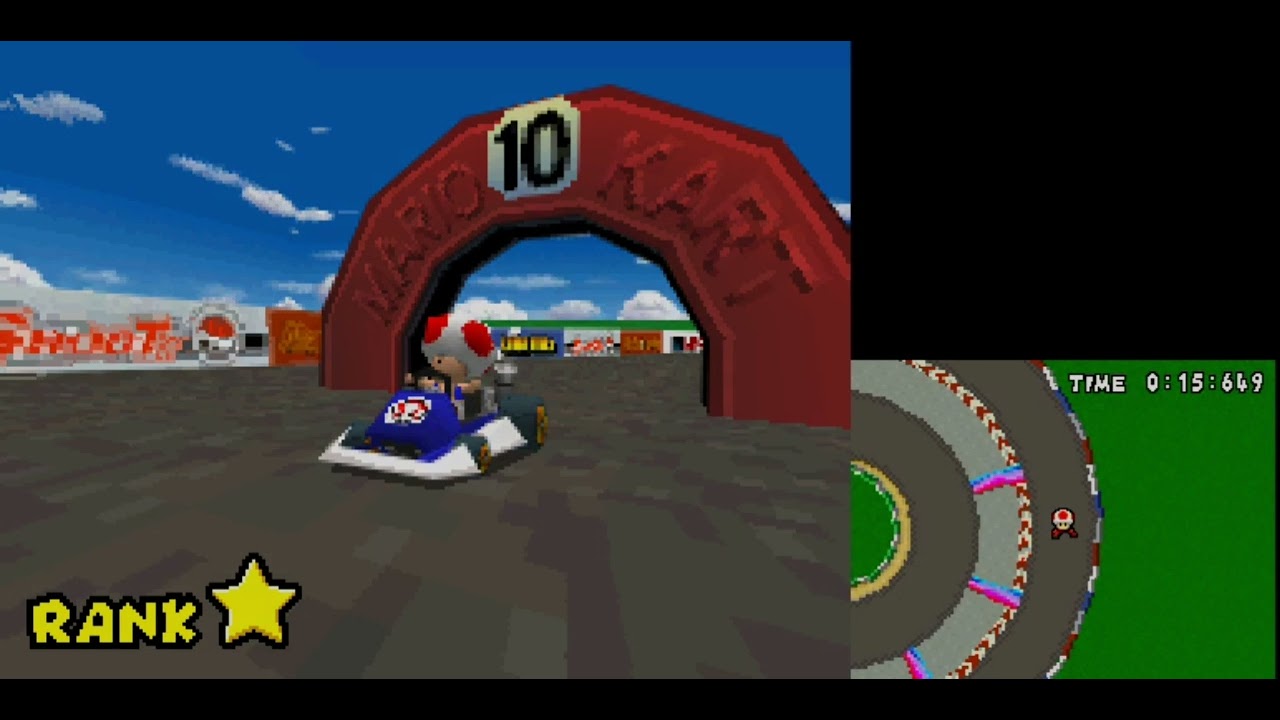 Level 2/World 2 Mission Mode - Mario Kart DS