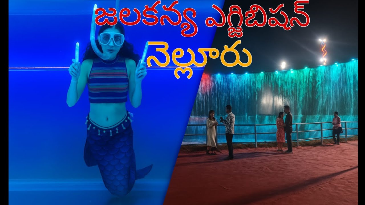 Jalakanya exhibition || Nayaagaraa falls || Mermaid Show || SVGS ground || Nellore 