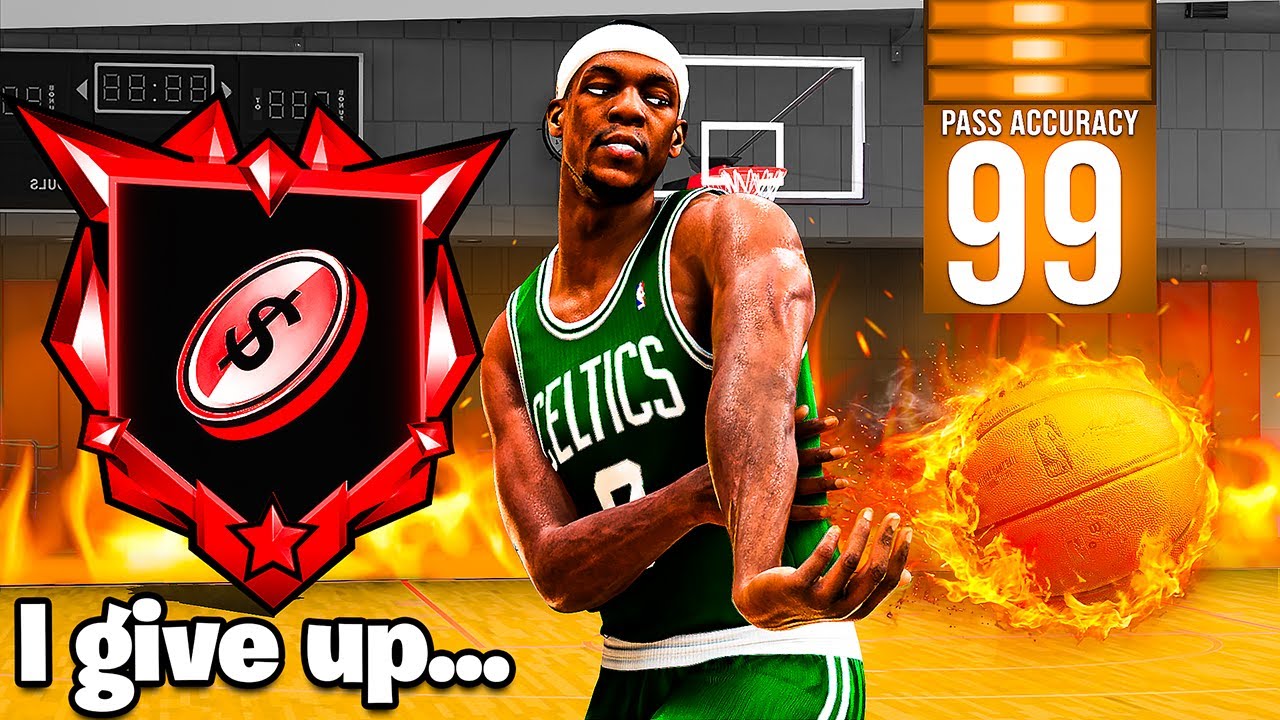 99 PASS ACCURACY LEGEND BUILD STILL CANT SAVE RANDOM REC BOTS (NBA 2K26)