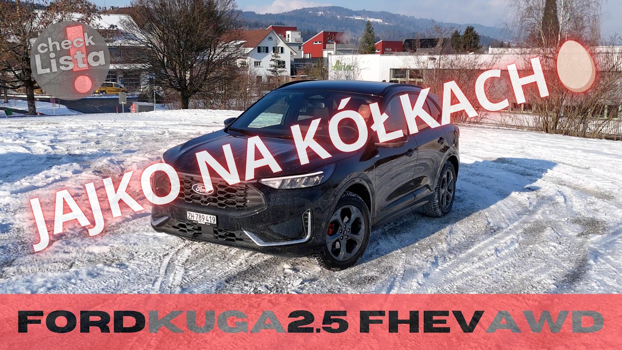 FORD Kuga 2.5 FHEV AWD Jajko na kółkach!