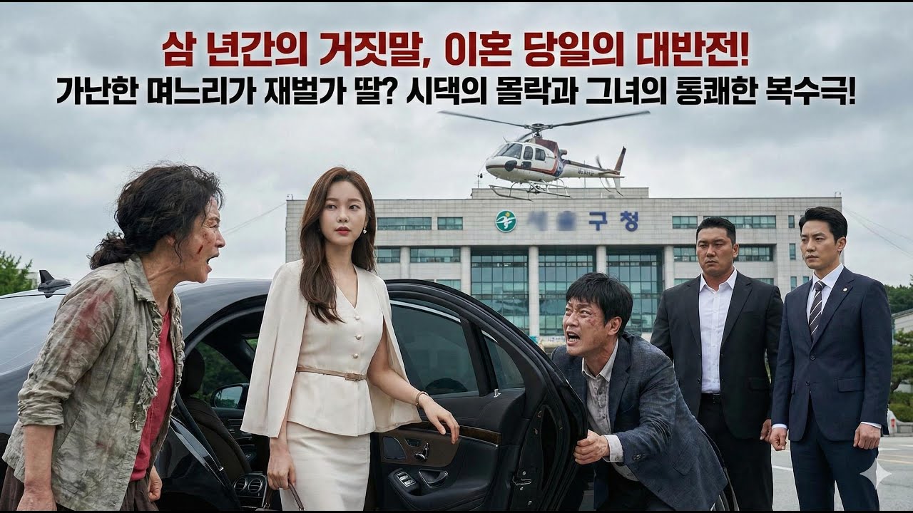 삼 년간의 거짓말, 이혼 당일의 대반전, 가난한 며느리가 재벌가 딸? 시댁의 몰락과 그녀의 통쾌한 복수극! [인생,사연,이야기]