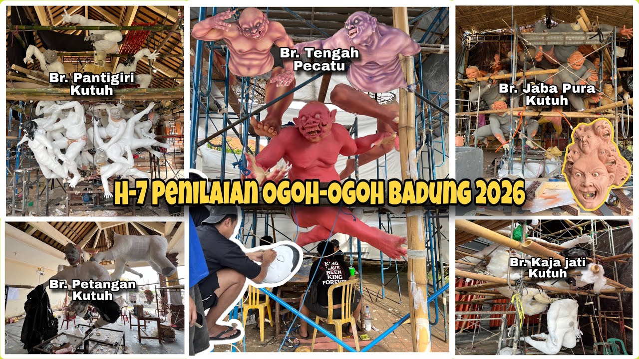 Sing Ekstrem Sing Ogoh Ogoh Badung Selatan - Keliling Pecatu Dan Kutuh 2026