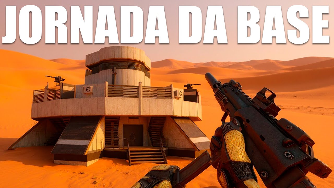Construimos uma Fortaleza no Deserto - Novo Survival Once Human RaidZone