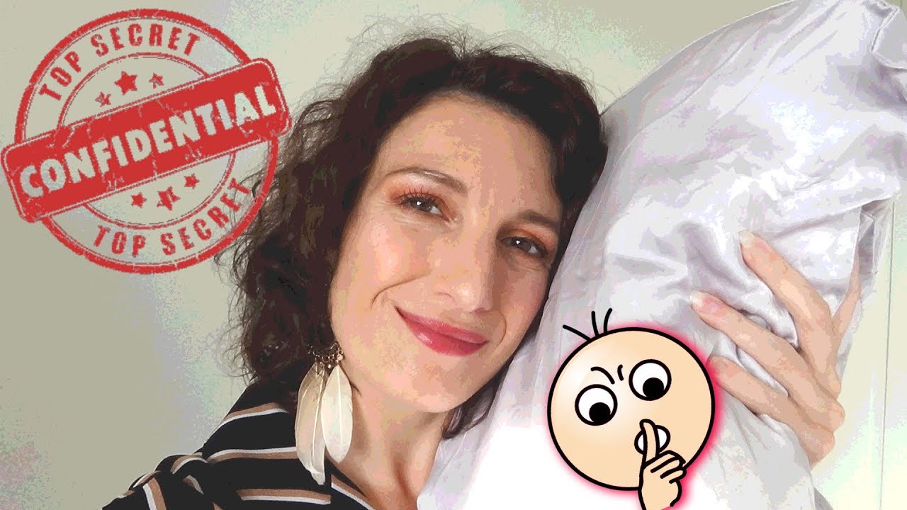 Un SECRET de beauté?😉 La TAIE d'oreiller en SOIE