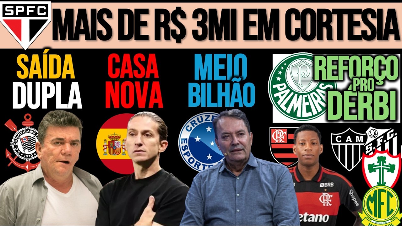 DEMISS&Atilde;O NO TIM&Atilde;O| NOVO ESC&Acirc;NDALO NO SP| REFOR&Ccedil;O NO VERD&Atilde;O| POL&Ecirc;MICA NO FLA| Z&Ecirc;RO, GALO, FILIPE LU&Iacute;S