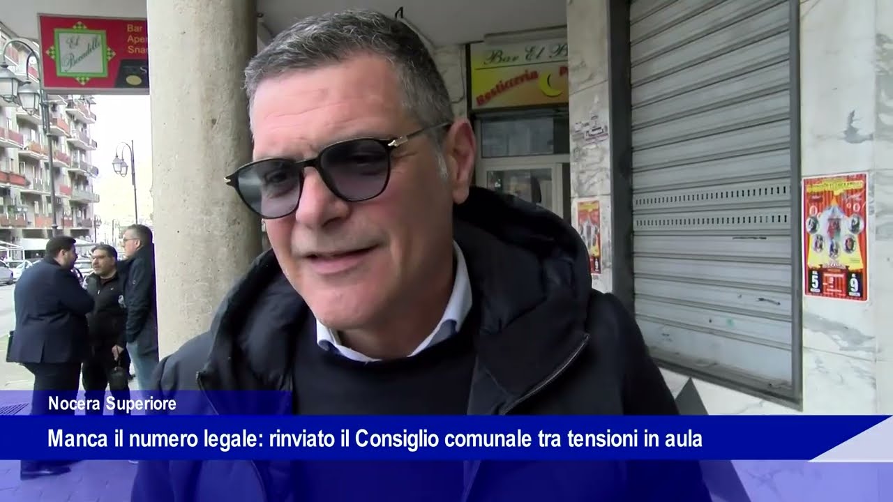 Salta il consiglio comunale a Nocera Superiore