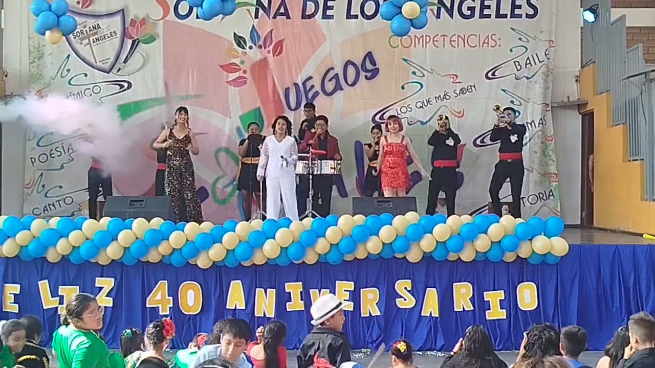 Tricampeón 3ro A fonomimico 2025 colegio Sor Ana de los Angeles