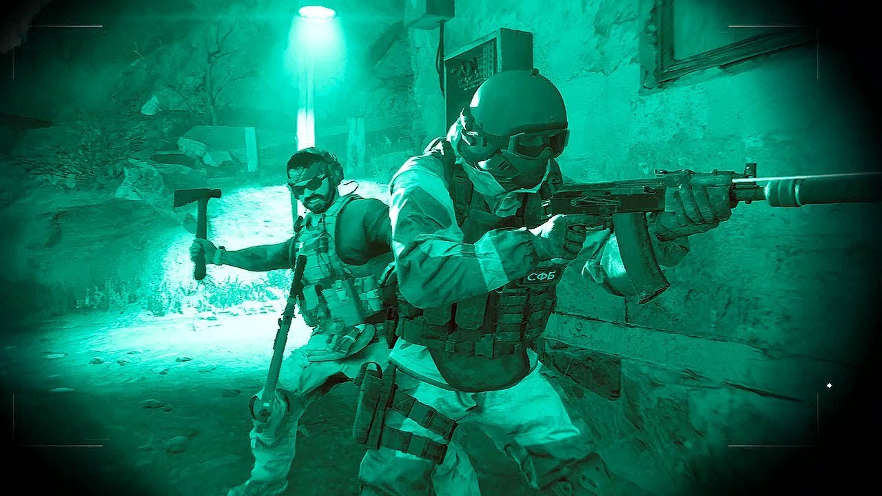 [4K] Call of Duty: MODERN WARFARE - TDM Realism Mode Gameplay (Night Vision) @ ᵁᴴᴰ ✔