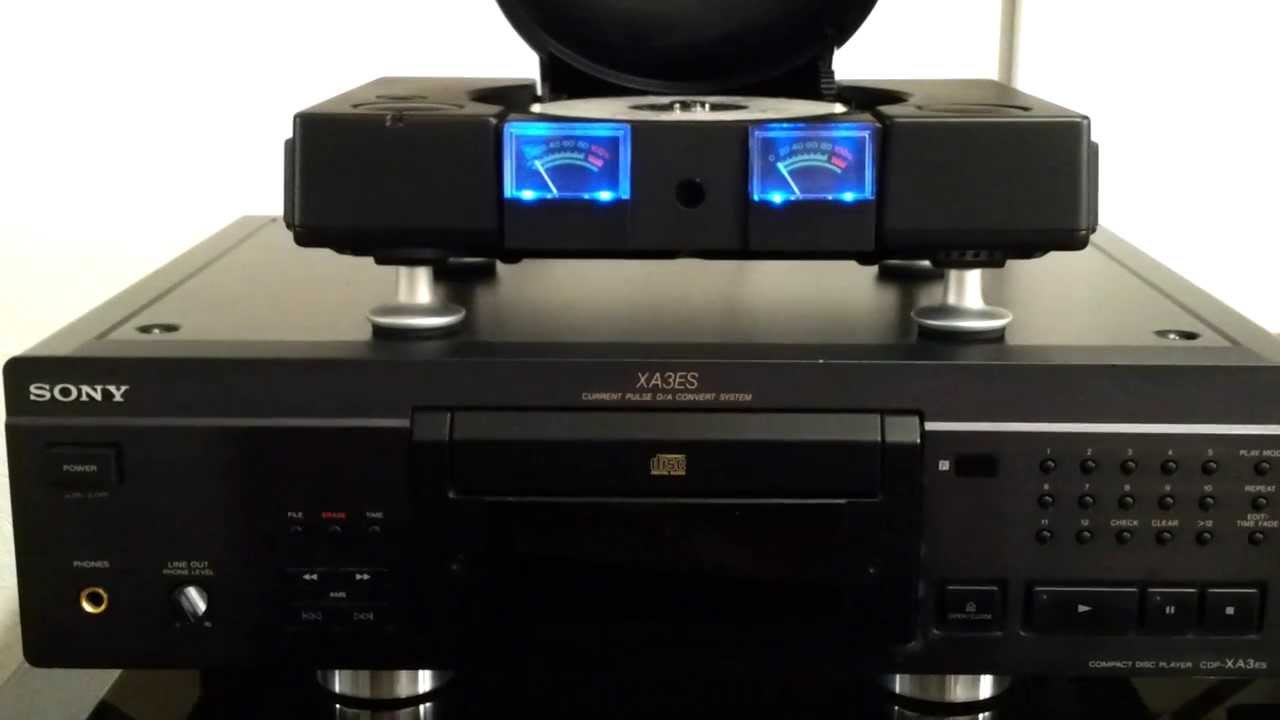 PS 1 modified with VU Meter