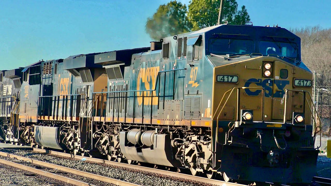 Trains in Durham, NC | CSX on Ethanol Train