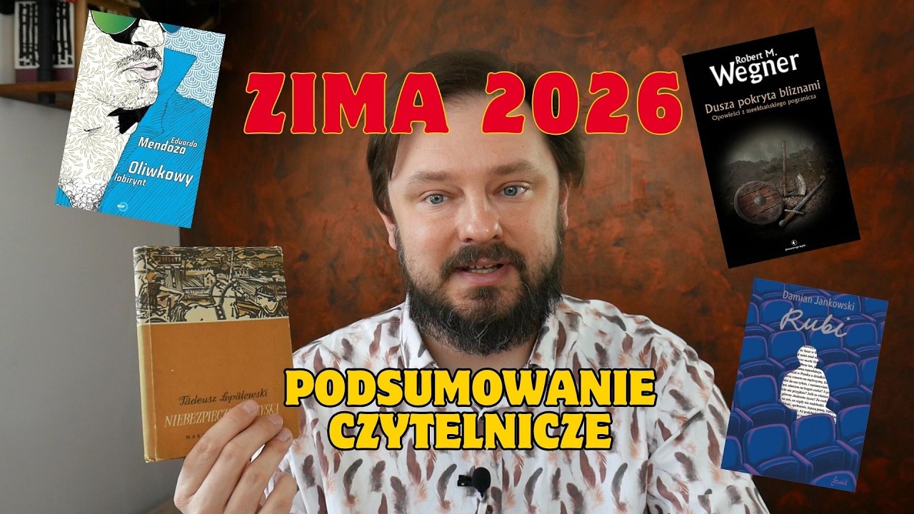 Czytelnicze podsumowanie - zima 2026 | Grafzero #booktube #książki #booktok