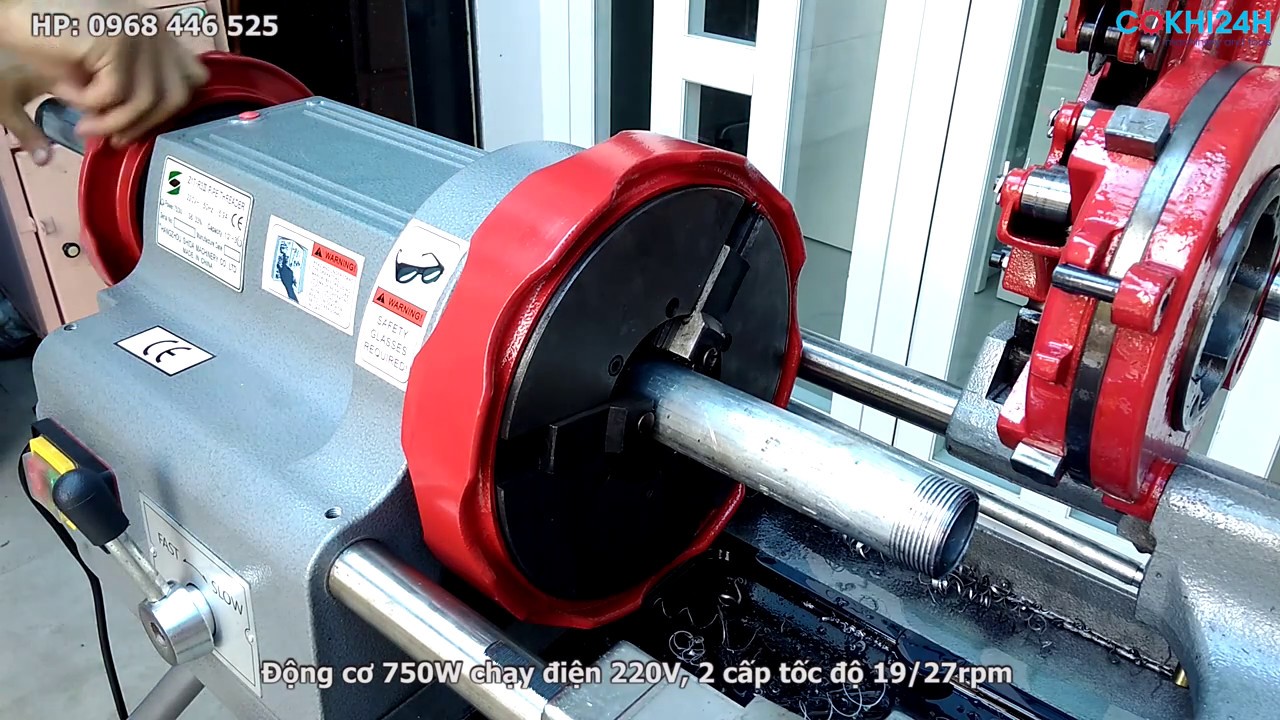 MÁY TIỆN REN ỐNG SHIDA Z1T-R3III - HƯỚNG DẪN SỬ DỤNG