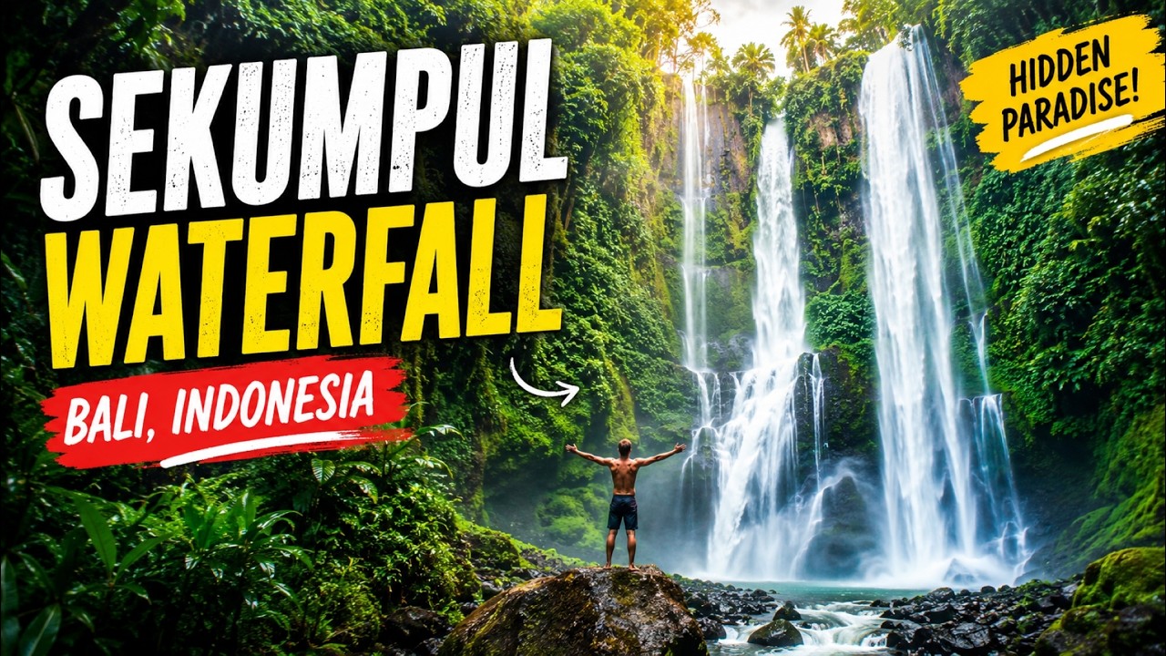 SEKUMPUL WATERFALL, BALI, INDONÉSIA