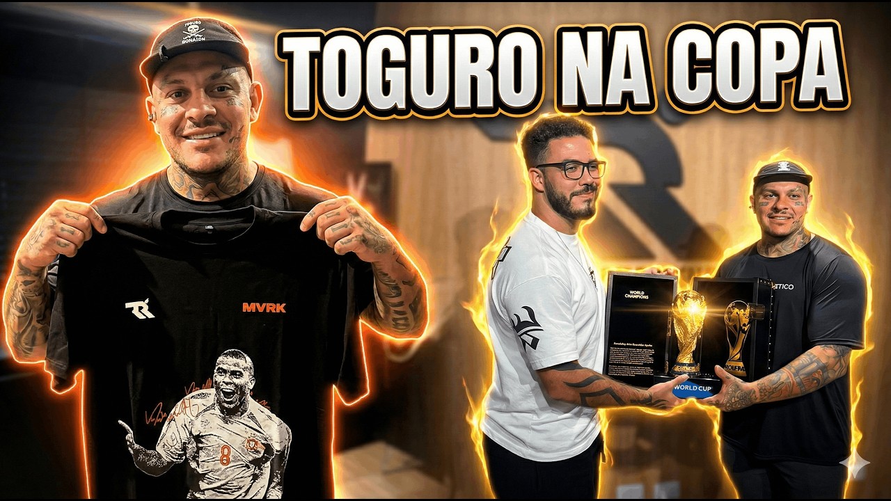 TOGURO INVADIU A REDE RONALDO! Resenha com SABOR de COPA 🏆| Rede Ronaldo