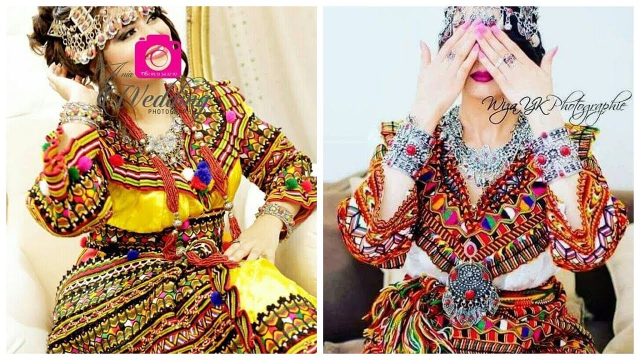 Les robes kabyles _اخر تصديرة العروس الجزائرية
