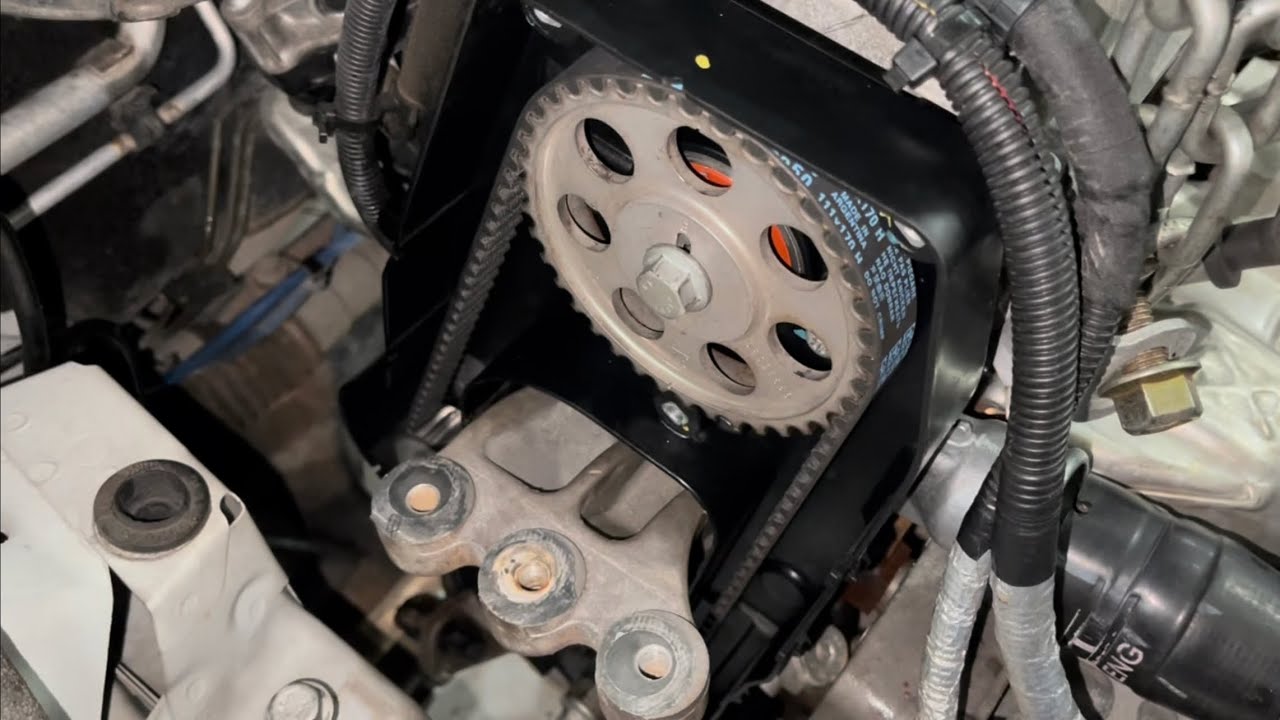 Troca correia dentada e correia elástica acessórios motor Onix Prisma Cobalt Spin